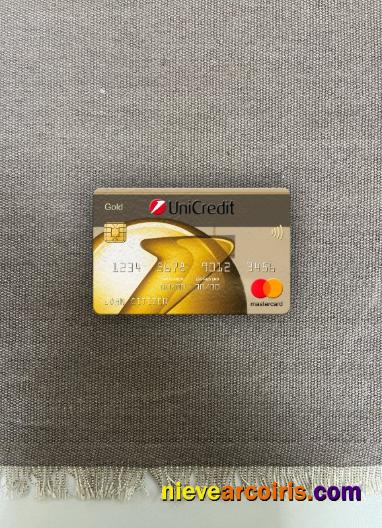 Romania UniCredit Bank mastercard gold photolook